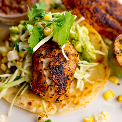 Mingle's Grilled Fish Tacos