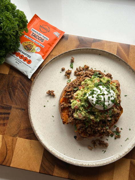 Sweet Potato Taco Boat &ndash; Mingle