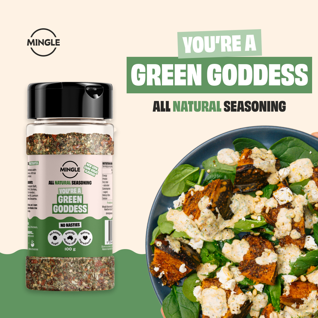 *NEW* LIMITED EDITION GREEN GODDESS SEASONING BOTTLE Mingle