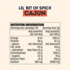 CAJUN SEASONING - LARGE BOTTLE