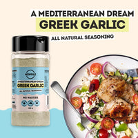 GREEK GARLIC SEASONING - LARGE BOTTLE