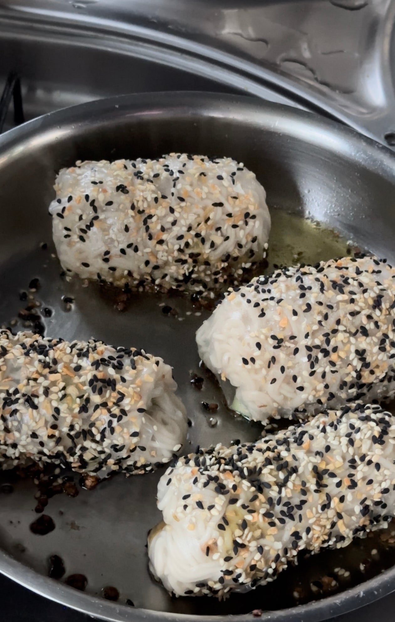 Everything Bagel & Satay Fusion: Mingle's Rice Paper Rolls!
