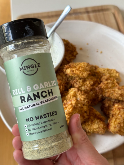 Mingle's Dill-icious Airfryer Popcorn Chicken Bites!