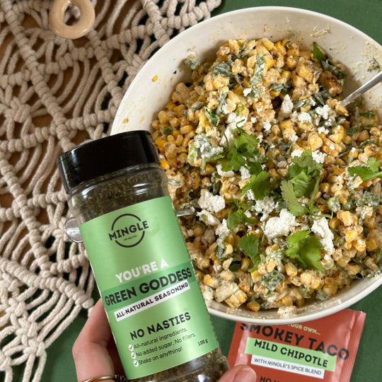 Mingle’s BBQ Charred Corn Fiesta!