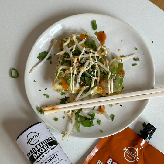 Summer Crunch with Mingle: The Ultimate Breakfast Omelette!