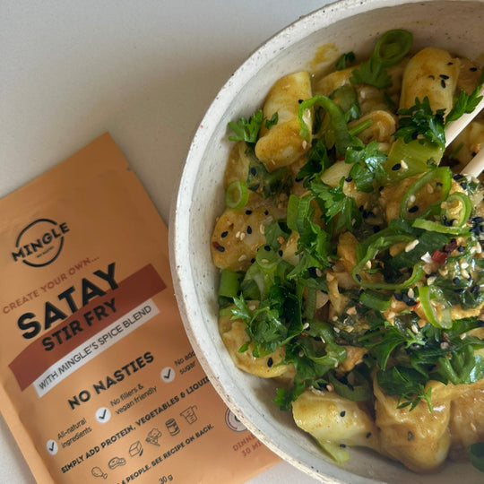 Mingle's One-Pan Satay Sensation!