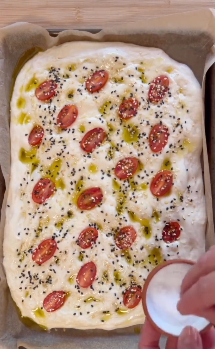 From Italy, with Mingle: Everything Bagel Focaccia!