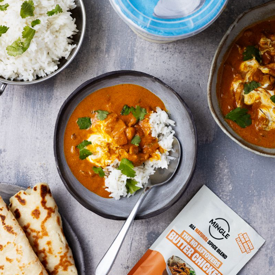 Clock's Ticking: Mingle's Butter Chicken & Homemade Naan in 30!