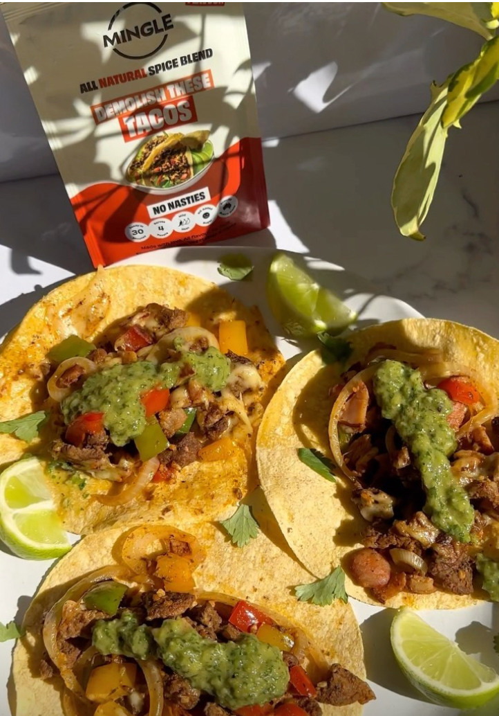 Authentic Tacos de Alambre Spiced Up with Mingle!