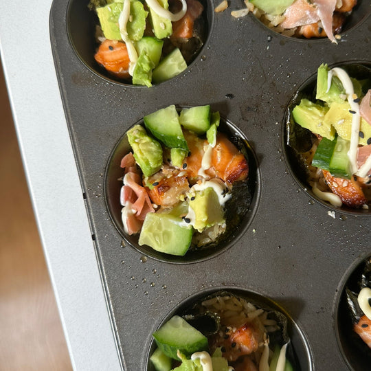 Sushi Reinvented: Mingle's Muffin Madness!