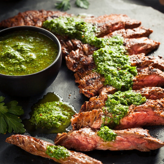 Green Goddess Chimmichuri One Pot Roast Lamb Shoulder