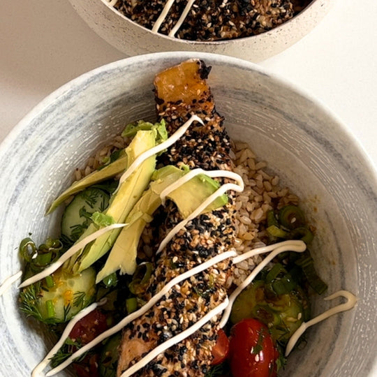 Everything Bagel Crunchy Crusted Salmon
