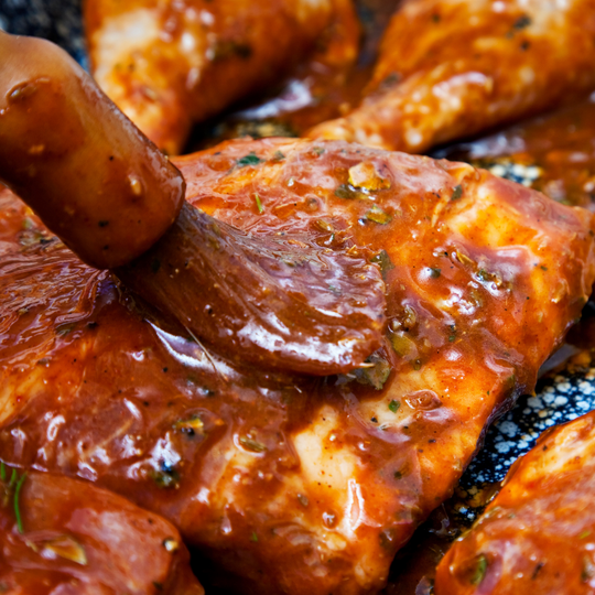 Mingle's Smokey Pizza Shape BBQ Everything Marinade