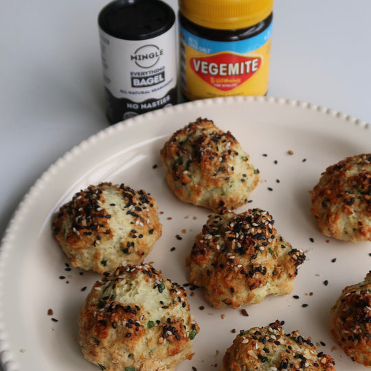 Savoury Bites with Vegemite Glaze