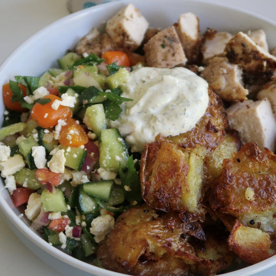 Loaded Smash Potato Bowl