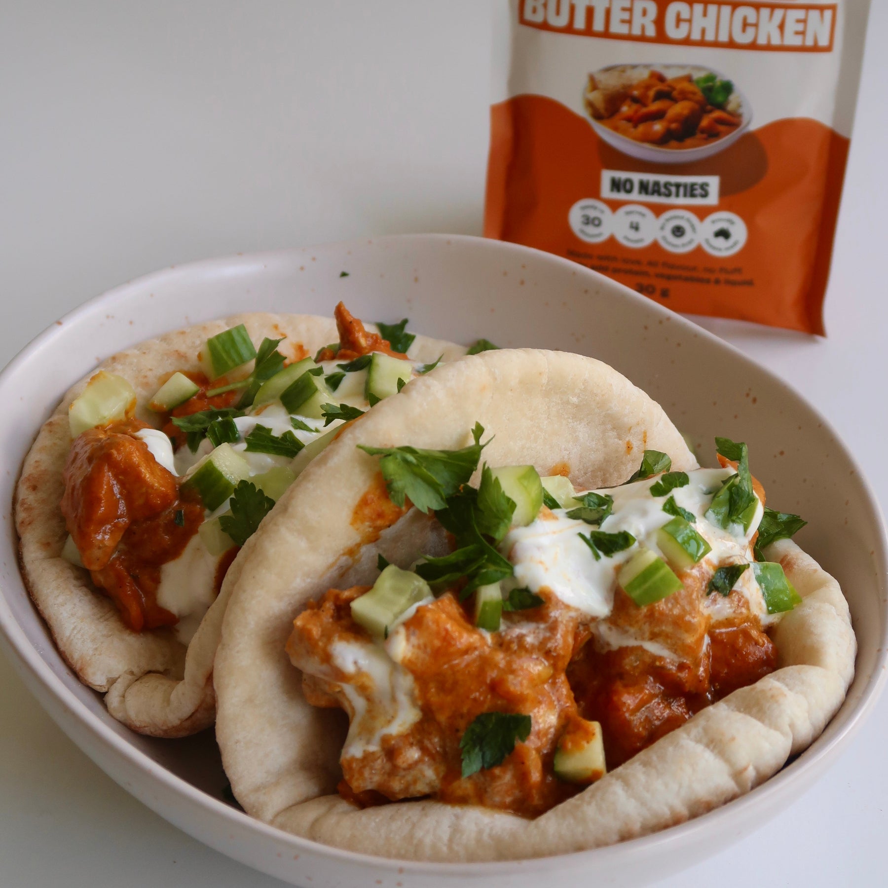 Butter Chicken Taco