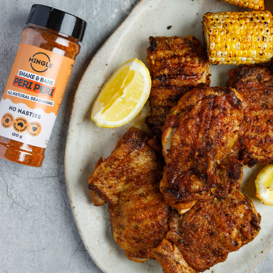 Peri Peri Pan-Fried & Oven-Baked Chicken Thighs