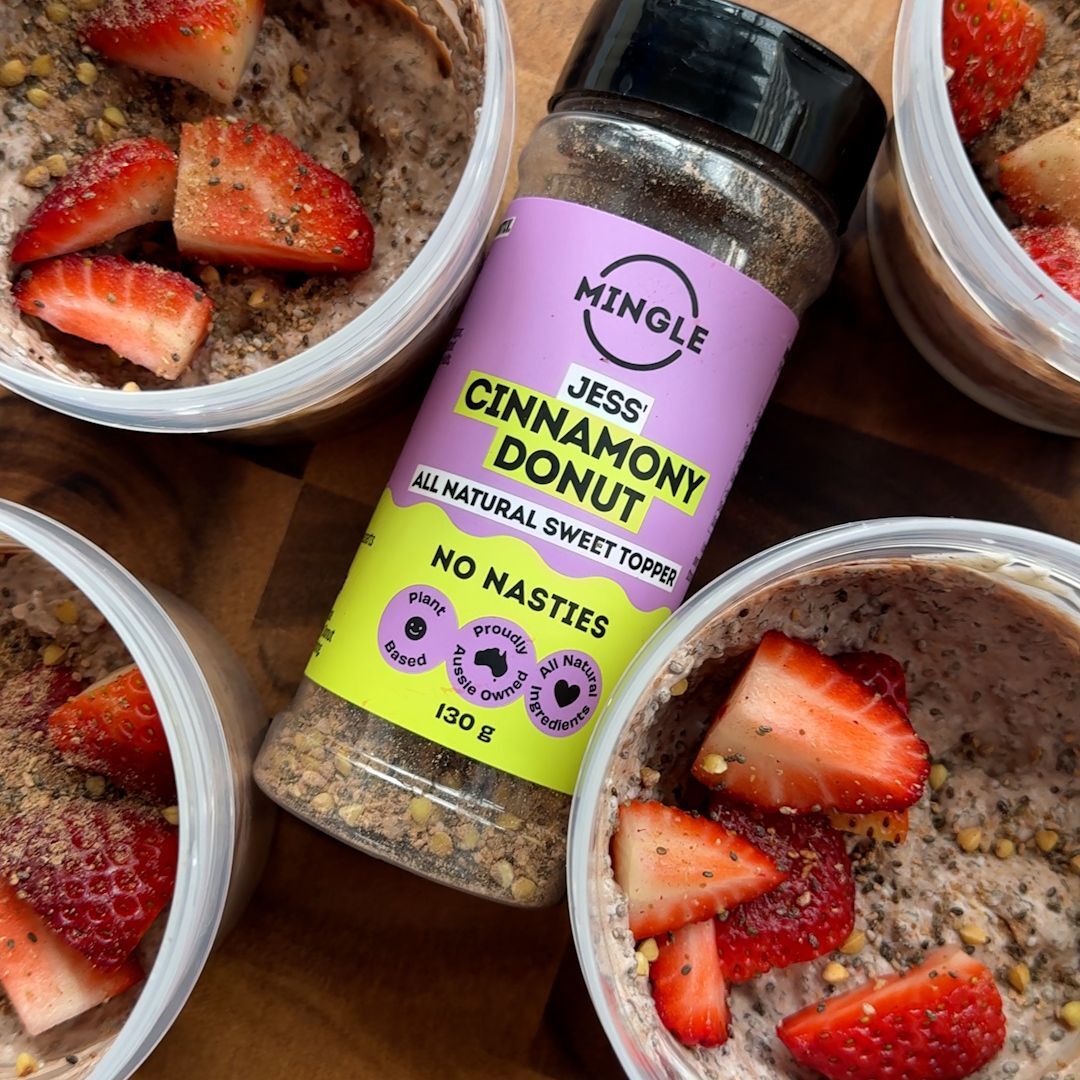 Mingle’s Chocolate + Cinnamony Donut Sweet Topper Chia Pudding