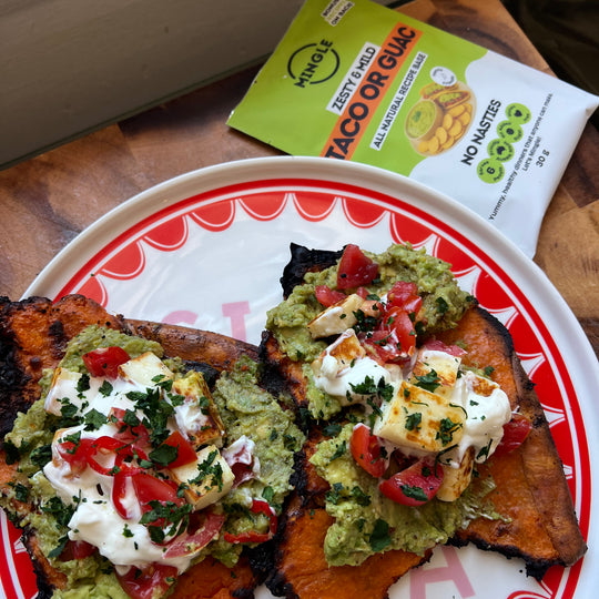 Smashed Sweet Potato Tacos