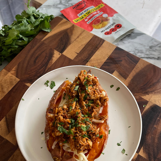 3 Ingredient Slow Cooked Mexican Pulled Chicken