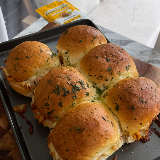 Cheesy Chipotle Sliders