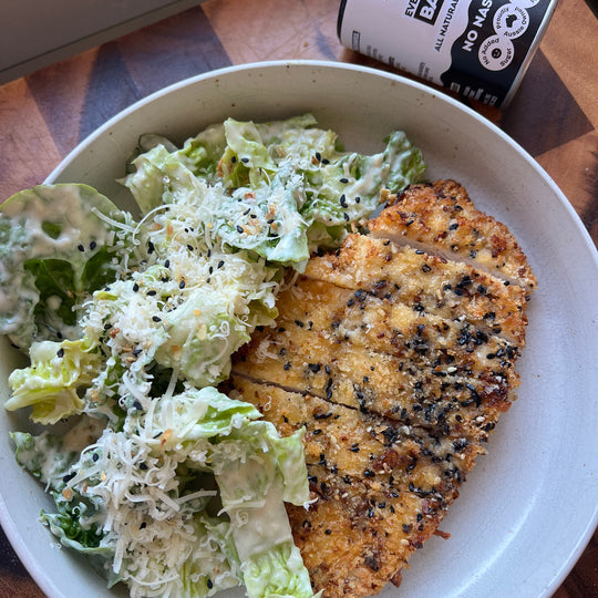 Everything Bagel Chicken Schnitzel