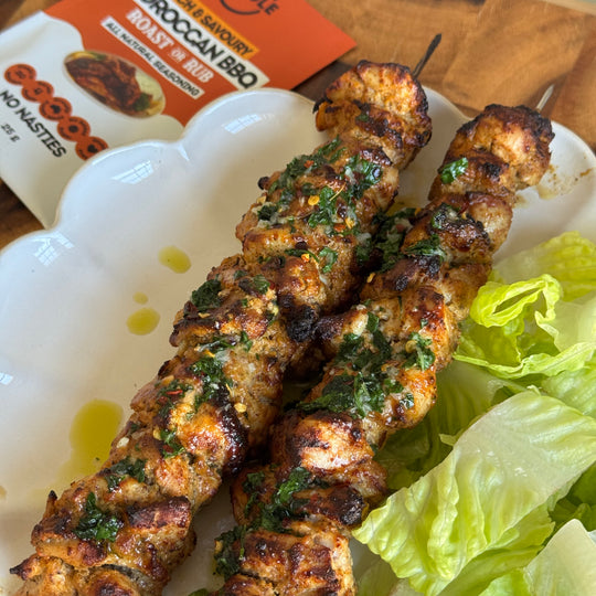 Moroccan Chicken Skewers