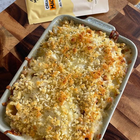 Crispy Chicken Mac & Cheese