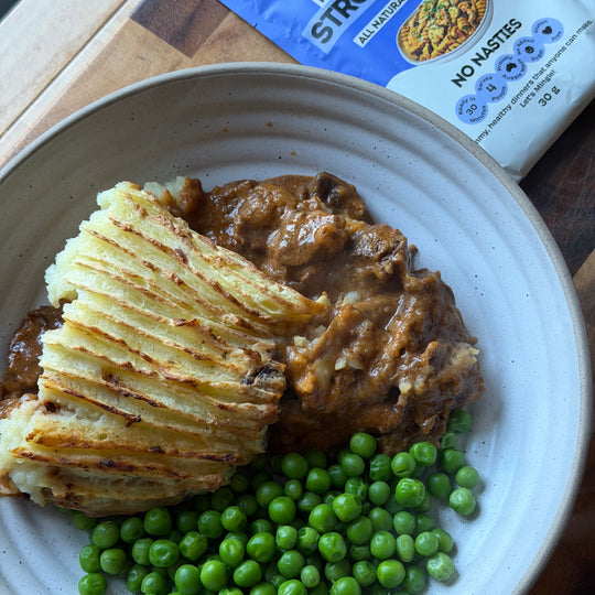 Beef Stroganoff Pie