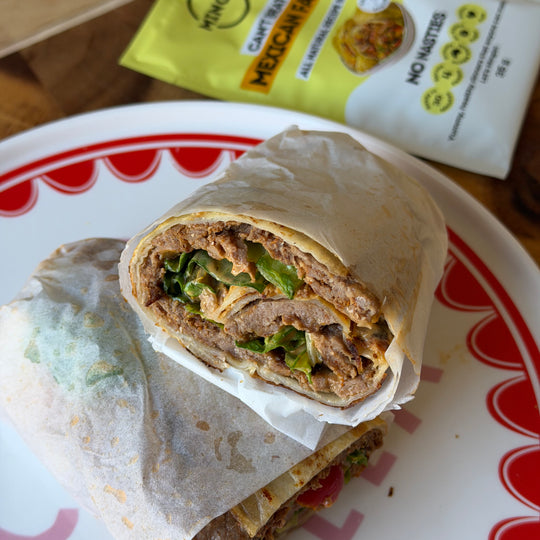 Giant Smashed Mexican Beef Wrap