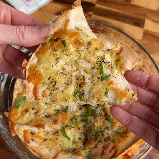 Cheesy Chicken Buffalo Crunch Pockets