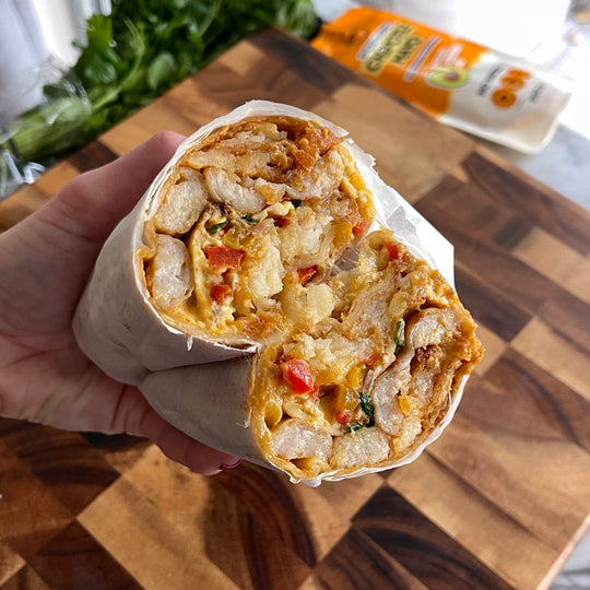 Chipotle Sausage and Egg Breakfast Wrap