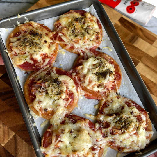 Mini Sweet Potato Pizzas