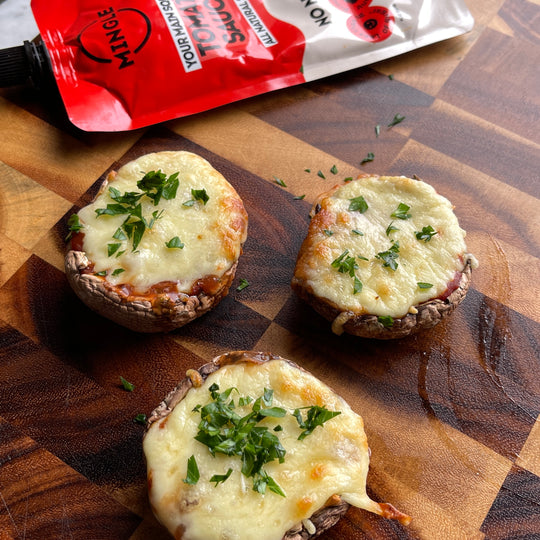 Pizza Stuffed Mushrooms