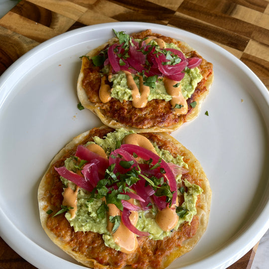 Smashed Peri Peri Tacos