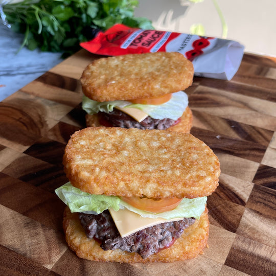 Hashbrown Beef Sliders