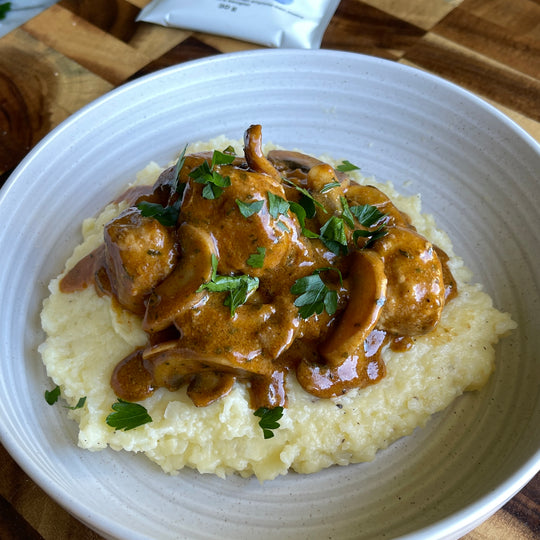 Chicken Stroganoff Meatballs