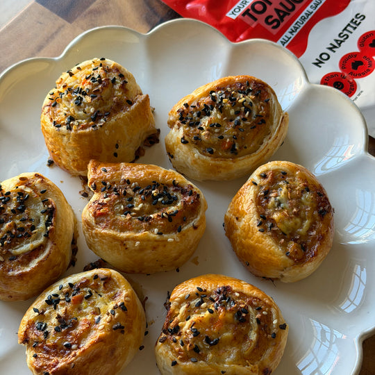 Garlic and Herb Sausage Rolls