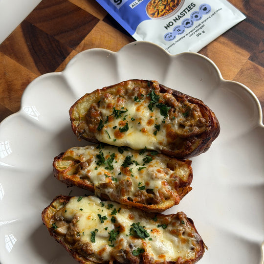 Stroganoff Potato Skins