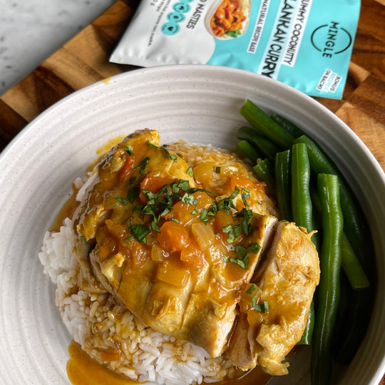Sri Lankan Curry with Rice