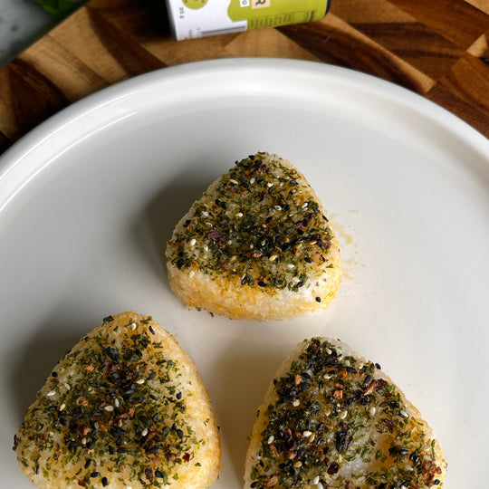 Crispy Salmon Onigiri