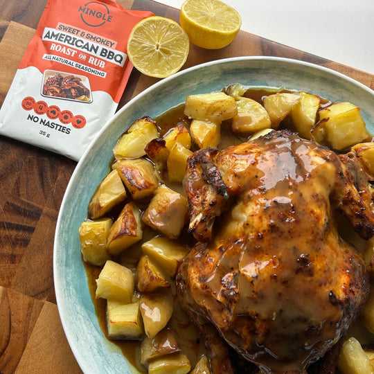 Air Fryer BBQ Roast Chook