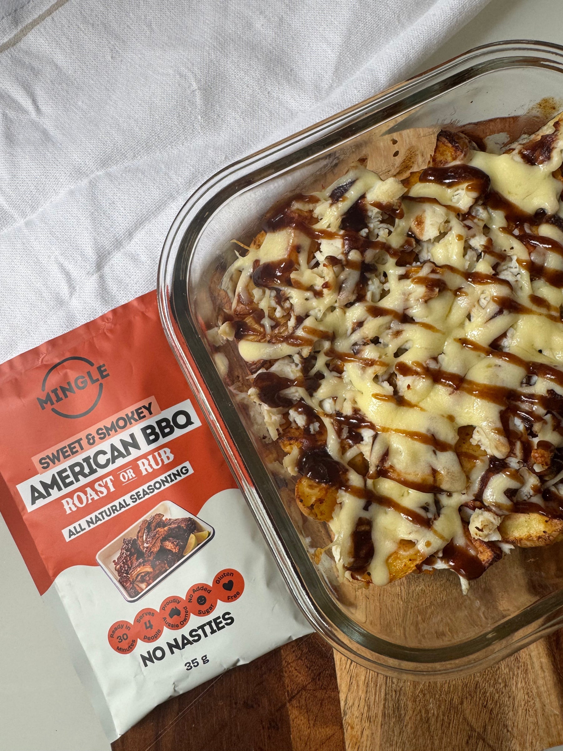 Chicken & Cheese Loaded Fries