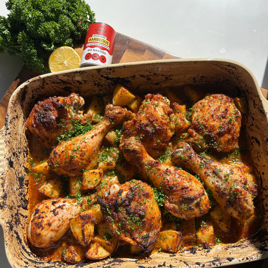 Backyard BBQ Chicken Bake