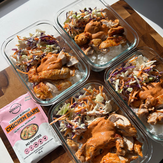 Buffalo Chicken Meal Prep Bowls