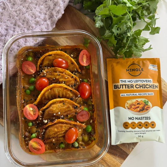 Butter Chicken Dumpling Bake