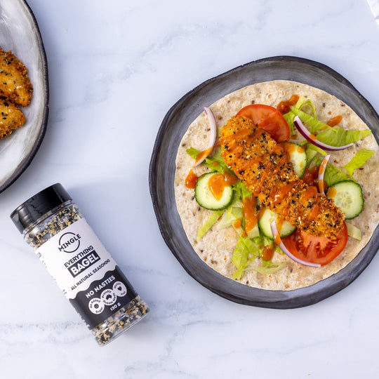 Crumbed Chicken Wraps
