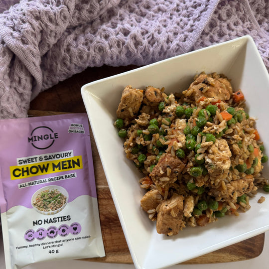 Chicken Chow Mein Fried Rice