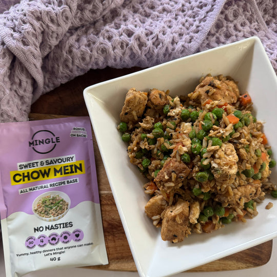 Chicken Chow Mein Fried Rice