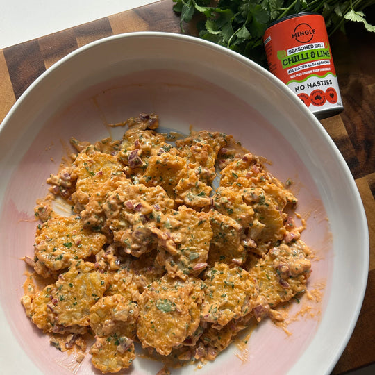 Chilli Lime Smashed Potato